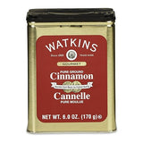 Watkins Gourmet Spice Tin, Pure Ground Cinnamon, 6 oz. Tin, 1-Count
