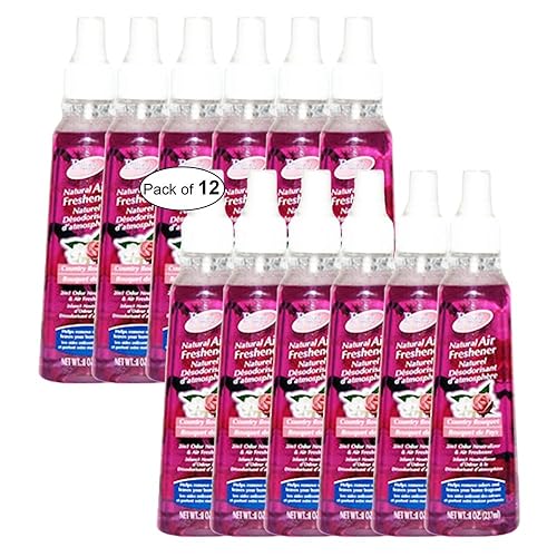 Pure Air Natural Air Freshener- Country Bouquet (237ml) (Pack of 12)