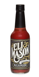 Eli Mason Classic Old Fashioned Cocktail Mixer - Small-Batch Whiskey Cocktail Mix Made with Real Cane Sugar & Premium Bitters - Craft Old Fashioneds
