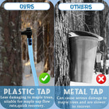 COZYDIG 26FT Maple Syrup Tapping Kit,Maple Tree Tapping kit Include 8Pcs Taps,8Pcs Sap Collection Bags for Experts Beginners Maple Birch Syrup