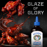 Melinda’s Japanese BBQ Sauce - Gourmet Japanese Spicy Sauce and Marinade Made with Soy, Ginger, Garlic, Red Chilies & Honey - Gluten Free - 12oz, 1