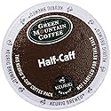 Green Mountain Coffee, Half-Caff, Single-Serve Keurig K-Cup Pods, Medium Roast Coffee, 48 Count (2 Boxes of 24 Pods)