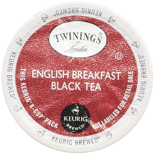 Twinings English Breakfast Tea Keurig K-Cups, 18 Count