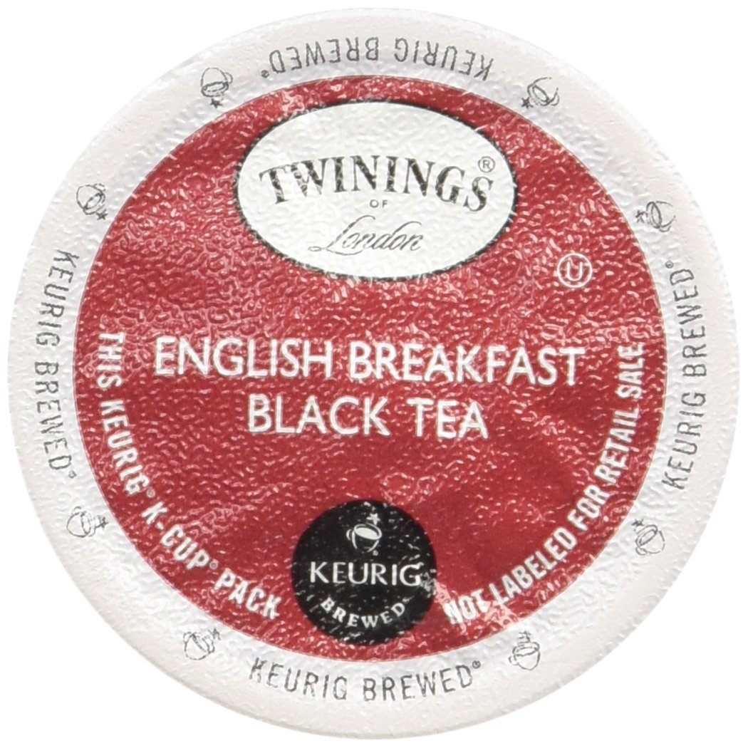 Twinings English Breakfast Tea Keurig K-Cups, 18 Count