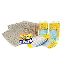 Scrub Daddy Damp Duster Sponge & Towel Bundle - 4 Dusting Sponges & 4 Damp Duster Towels - Swipe & Polish Blinds, Baseboards, Furniture & More (8