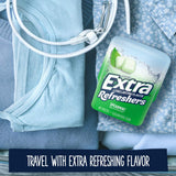 EXTRA Refreshers Spearmint Chewing Gum, 40 Pieces (Pack of 6)