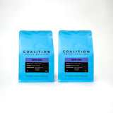 Coalition Coffee Roasters New Era Espresso Medium Roast Coffee - Premium Coffee Grounds - Fresh Roasted, Finely Ground Espresso (Pack of 2, 12 oz)
