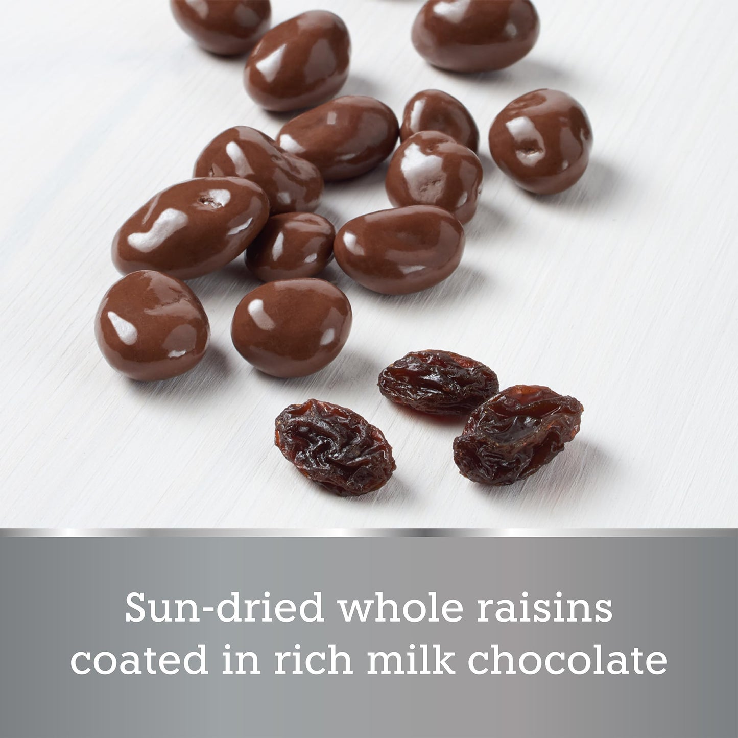 Chocolate-Covered Raisins - Milk Chocolate - 1 lb - World's Finest Chocolate