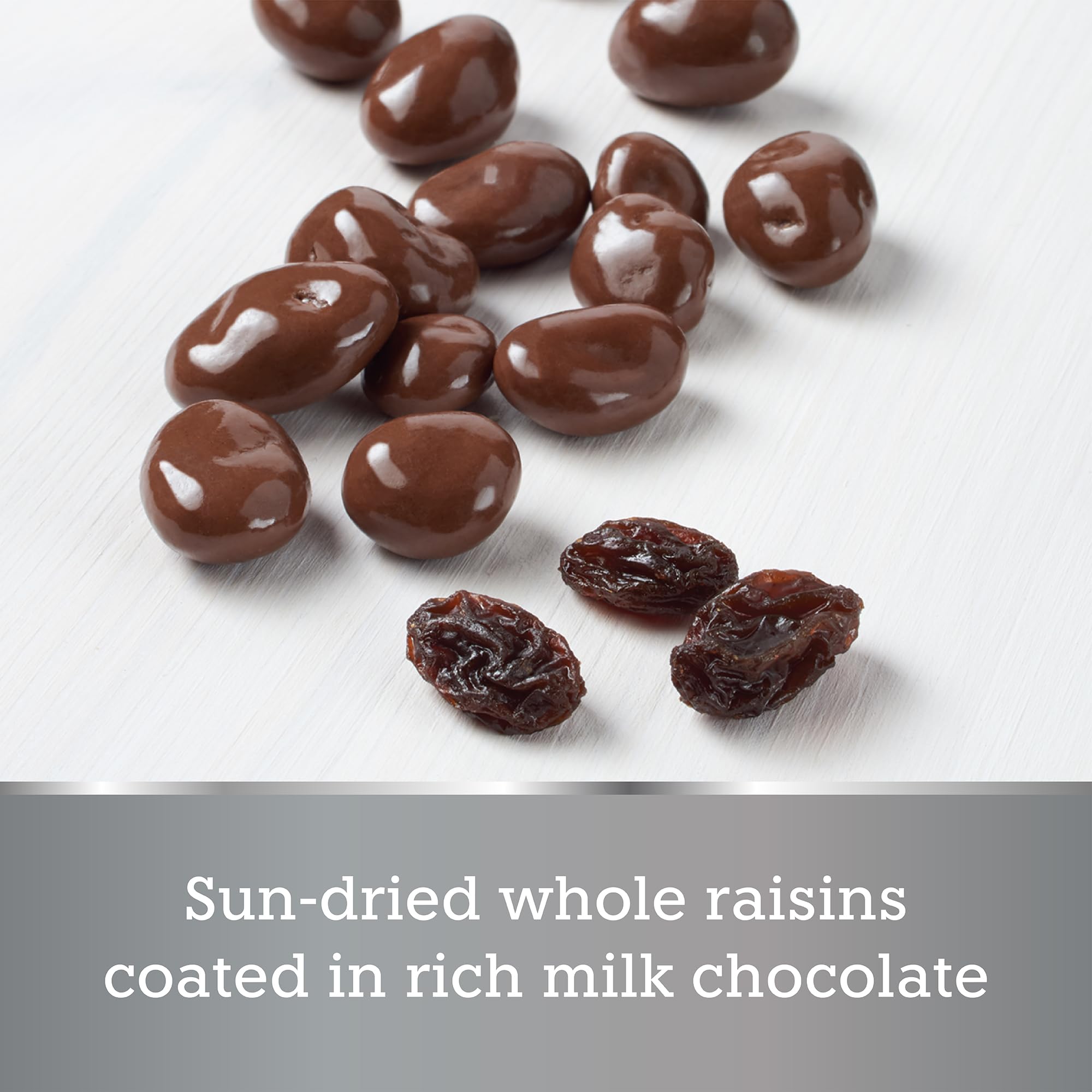 Chocolate-Covered Raisins - Milk Chocolate - 1 lb - World's Finest Chocolate
