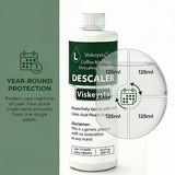 Viskeysta Gentle Descaling Compatible with Coffee Machines, 500ml Bottle for 4 Uses