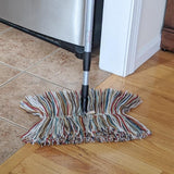 Sladust All Wool Dust Mop with Telescoping Handle and Hand Duster Made in The USA