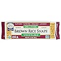 Edward & Sons, Organic Brown Rice Snaps Crackers, Vegetable, 3.5 oz
