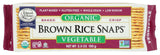 Edward & Sons, Organic Brown Rice Snaps Crackers, Vegetable, 3.5 oz