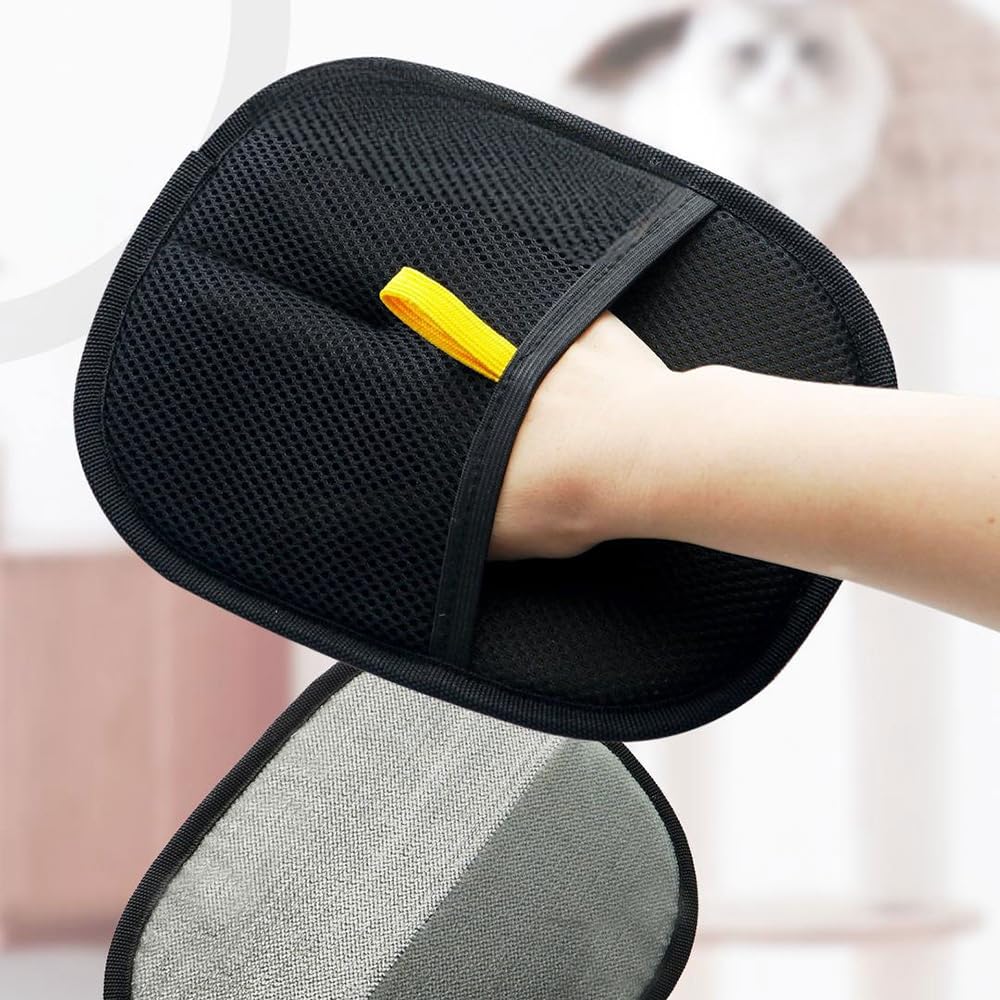 1 piece cat hair cleaner, cat hair remover, dog hair scraper, static hair remover pet gloves