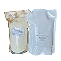 Patchouli Laundry Detergent and Scent Booster Bundle, 64 oz Each, Non-Toxic, Sulfate-Free, Eco-Friendly, Patchouli Essential Oil Scented, Made in the