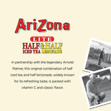 AriZona Arnold Palmer Half and Half - Big Can, 22 Fl Oz (Pack of 12)