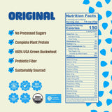 Lil Bucks Sprouted Regeneratively Grown Buckwheat Seeds- Paleo Cereal, Gluten-Free Granola, High in Protein, Low Sugar, Organic Superseed Crunch