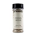 Olive & Vine Fennel Seed, Aromatic Spice, Seasoning for Roasts, Curries, and Breads, with Rich Tradition, Authentic Taste, For Global Recipes (3.52