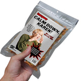 Calm Down Karen Trail Mix - Gourmet Spicy Snack Blend for Women Karen Survivors - Funny Karen Gifts Adult Stocking Stuffers - Gag Christmas Gifts