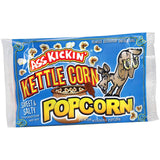 ASS KICKIN’ Kettle Corn Microwave Popcorn - 12 Pack - Ultimate Sweet Gourmet Gift - Try if you dare!