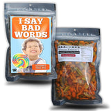 I Say Bad Words Gourmet Trail Mix Blend Spicy Food Gift for Potty Mouths Funny Gag Gift for Women and Men Adult Easter Basket Filler Teens Stocking