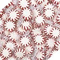 ShippedFast Peppermint Starlights Candy Mints, Real Peppermint Oil Infused Hard Candies, 1 Pound Bag