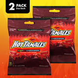 Hot Tamales Fierce Cinnamon Chews, 2 Pack, 5 oz Each - Spicy Cinnamon Treats for Any Occasion