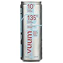 Vuum, White Peach Citrus Ginger Energy Drink, 12 Ounce