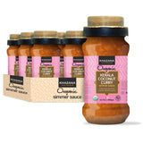Khazana ORGANIC Kerala Coconut Curry Indian Simmer Sauce - 6 x 12.7oz Jars | Non-GMO, Vegan, Gluten Free, Kosher | Authentic Indian Meals Made Easy at
