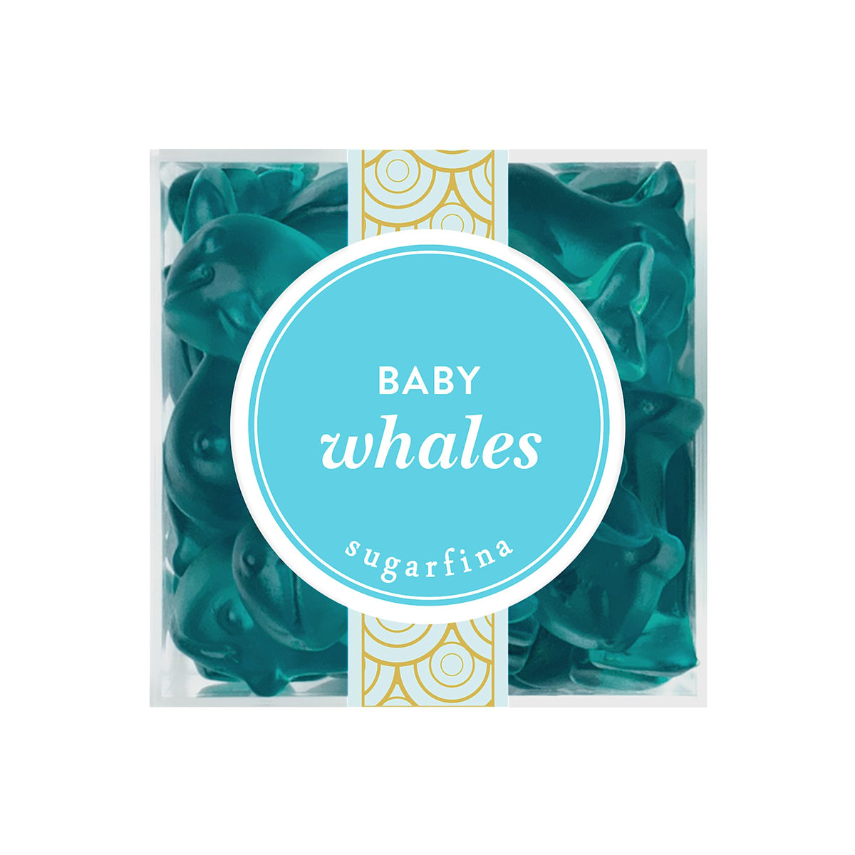 Sugarfina Baby Whales Small Candy Cube, Gummies, 3.8 oz, 6 Count
