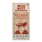 Wild West Chocolate, Most Wanted, 70% Cacao Dark Chocolate with Almonds & Sea Salt, 1 Count, 2.3oz each