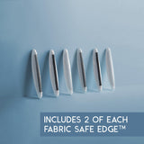 GLEENER Universal Replacement Edge Set for All Gleener Fabric Shavers (Variety Pack Edges 1, 2 & 3) | 6 Pack