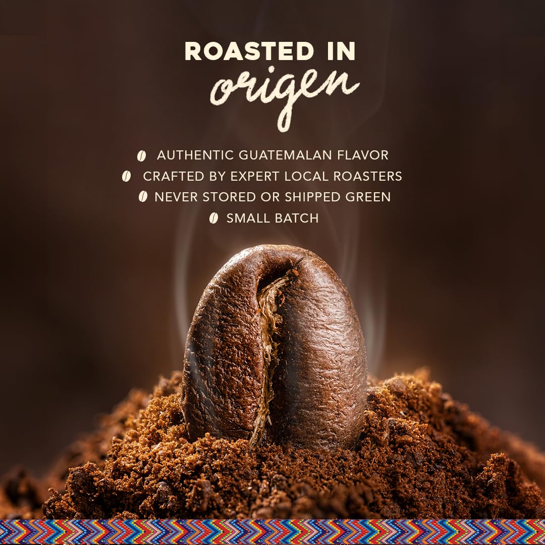 COFFEE 46 HUNDRED® Antigua Guatemala Ground Coffee - Fresh Roasted in Origin Specialty Grade Single Origin Arabica - Medium Roast Gourmet Ground