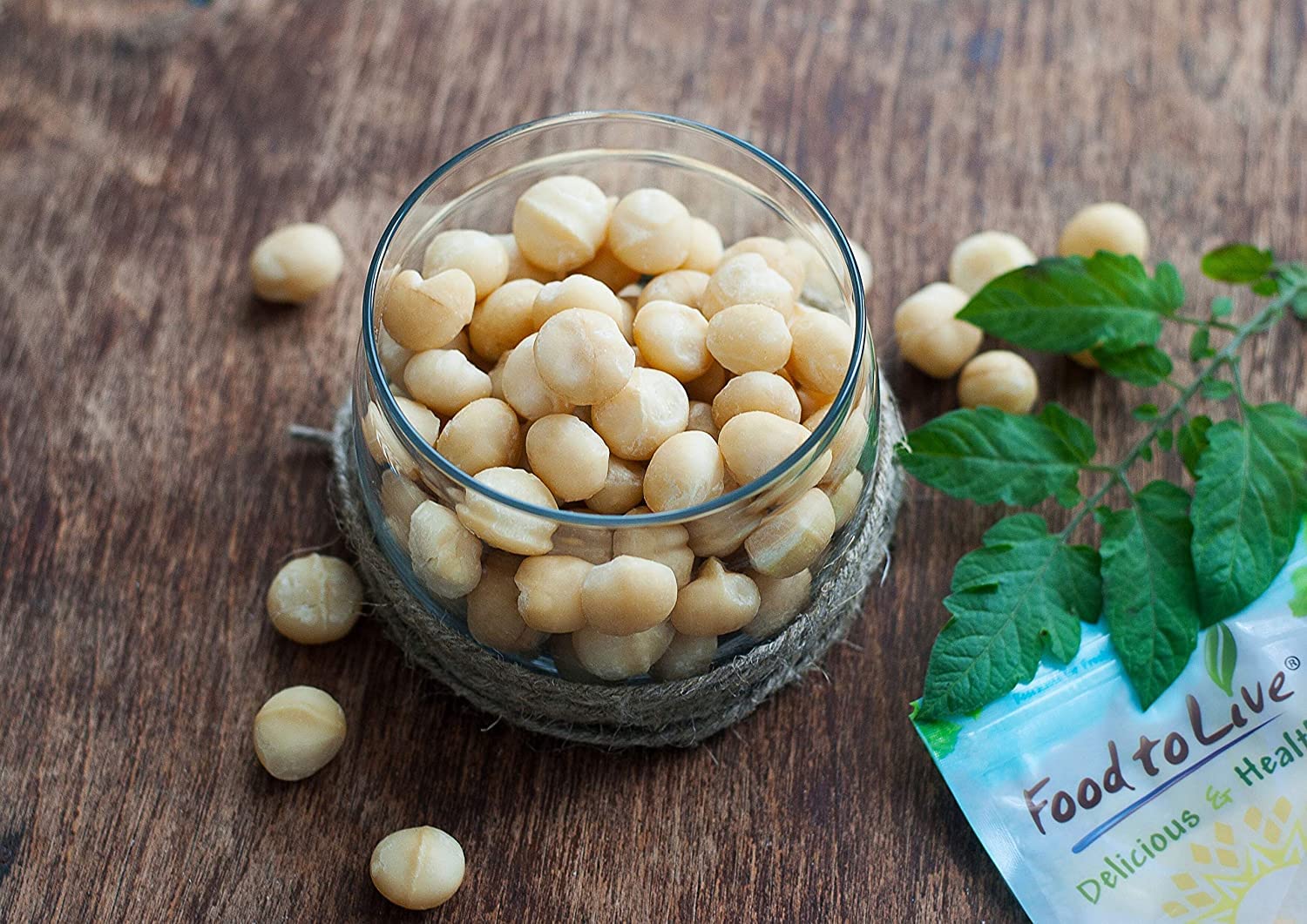 Food to Live Organic Whole Macadamia Nuts, 12 Pounds - Non-GMO, Raw, Shelled, Unsalted, Kosher, Vegan, Bulk. Keto Snack. Buttery Flavor. Good Source