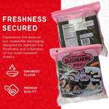 "Shirakiku Sushi Nori Seaweed - Japanese Sushi Nori Roasted Seaweed Sheets for Sushi Rolls | Perfect for Soups, Tofu, and Salads | Pack of 1 Contains