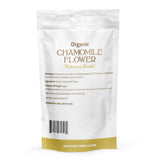 Halo Naturals Organic Chamomile Flower Whole Tea, 4 Ounces (Matricaria recutita) USDA Certified | Resealable Pouch| Packaged in The USA (Pack of 1)