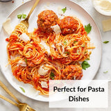 DeLallo Fat-Free Marinara Pasta Sauce, Made with Roma Tomatoes, Homestyle Pasta Sauce Recipe, Non-GMO, Gluten Free, Rich Vibrant Flavor, 24 oz Jar