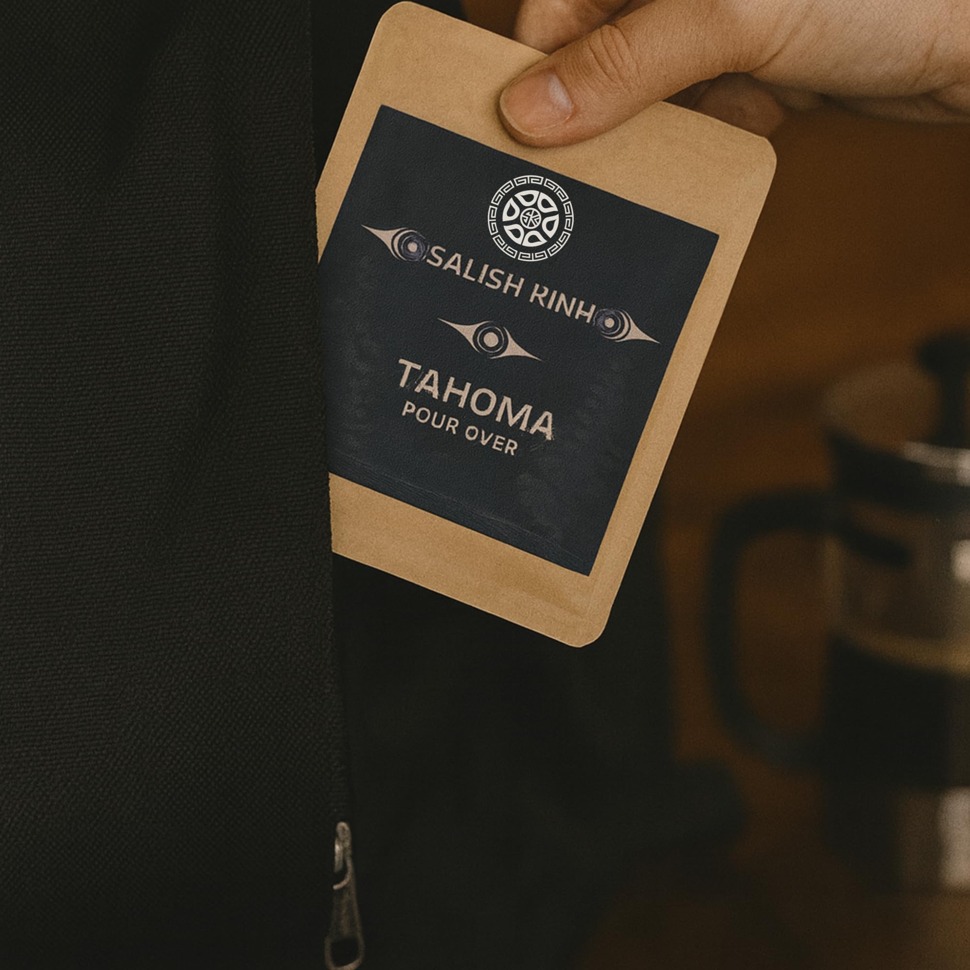 SALISH KINH Premium Pour Over Single-Serve Vietnamese Coffee | Tahoma | Medium Roast | Includes 10 Coffees | Single Origin | Direct Trade | Instant