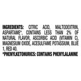 Crystal Light Drink Mix, 120 Packets, for Convenient On-the-Go Flavorful Hydration, Naturally Flavored Cherry Pomegranate with other natural flavor