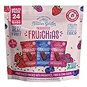 Nature's Garden Probiotic Fruichias Variety Pack - 24 Pack x 0.7oz, Probiotic Fruit Snack with Chia Seeds, Strawberry, Blueberry, Raspberry , No Sugar