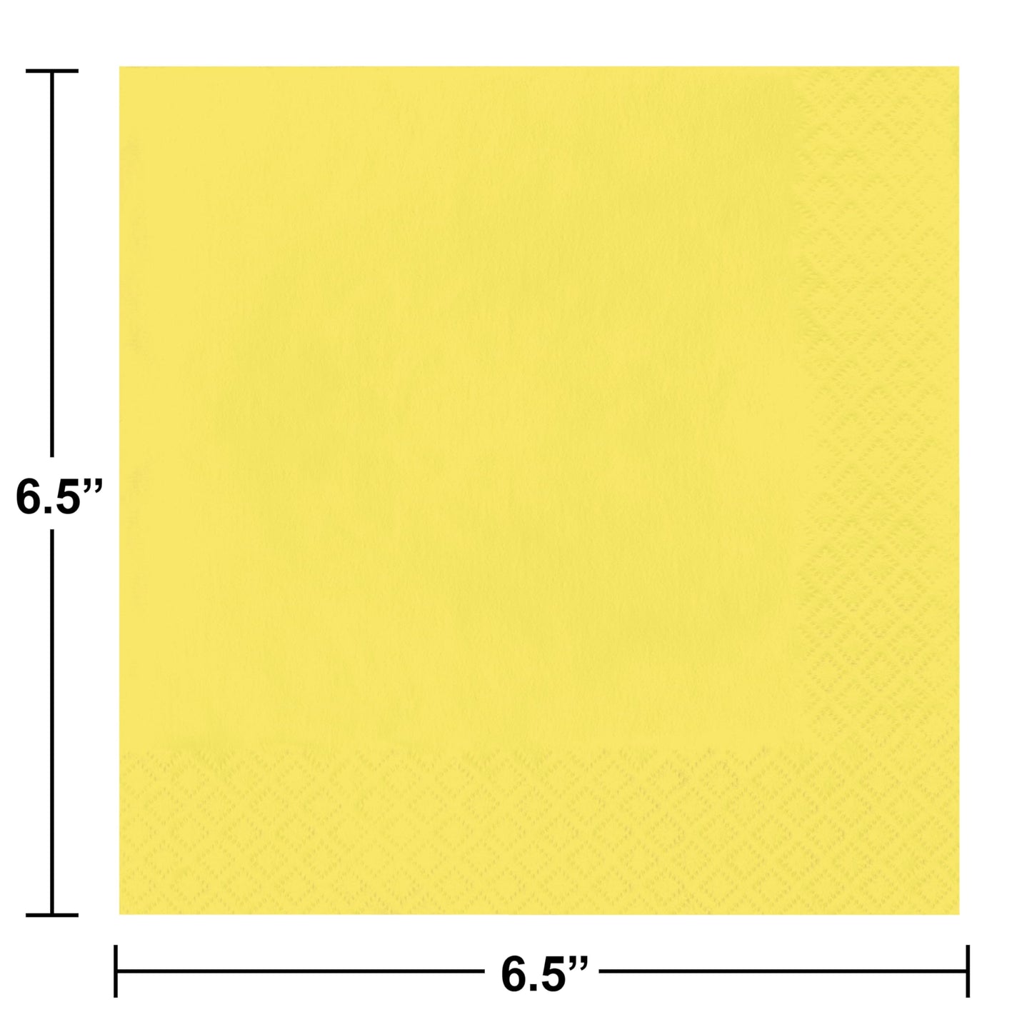 Creative Converting Party Decorations 2-Ply Luncheon Napkins, Party Supplies, One Size, Mimosa, 50ct