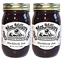 Mrs. Miller's Amish Homemade Blackberry Jam 18 oz/509g - 2 Jars