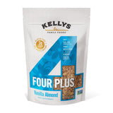 Kellys Four Plus Granola Cereal | Vanilla Almond Healthy Granola for Yogurt | Hand Made Snacks for Breakfast - 12 oz