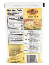 Kauffman Orchards Country Biscuit Mix by Southeastern Mills, 6 Oz. (Case of 24)