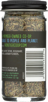 Frontier Co-op Herbes De Provence, 0.85 Ounce, French Blend of Aromatic Savory, Thyme, Rosemary, Basil Tarragon & Lavender