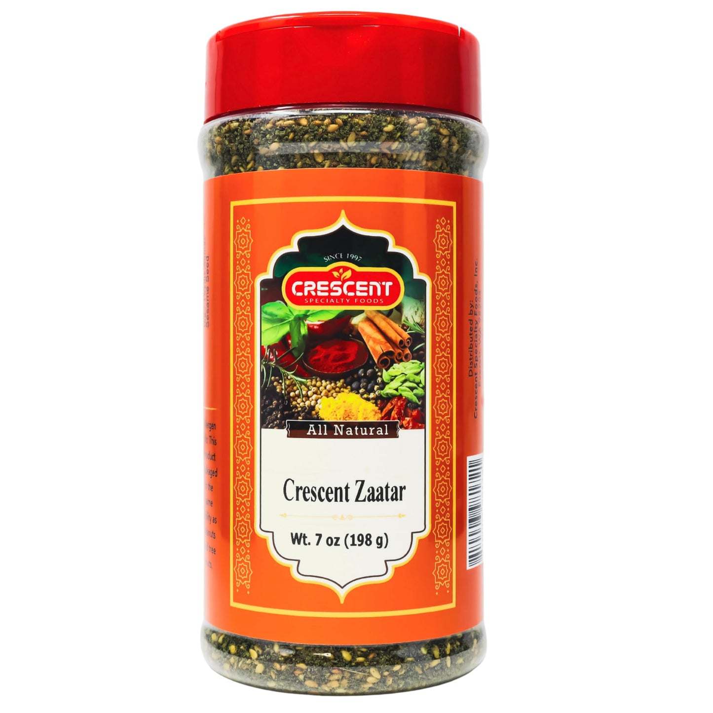 Crescent Zaatar Premium Mediterranean Spice Blend, 6.5 oz