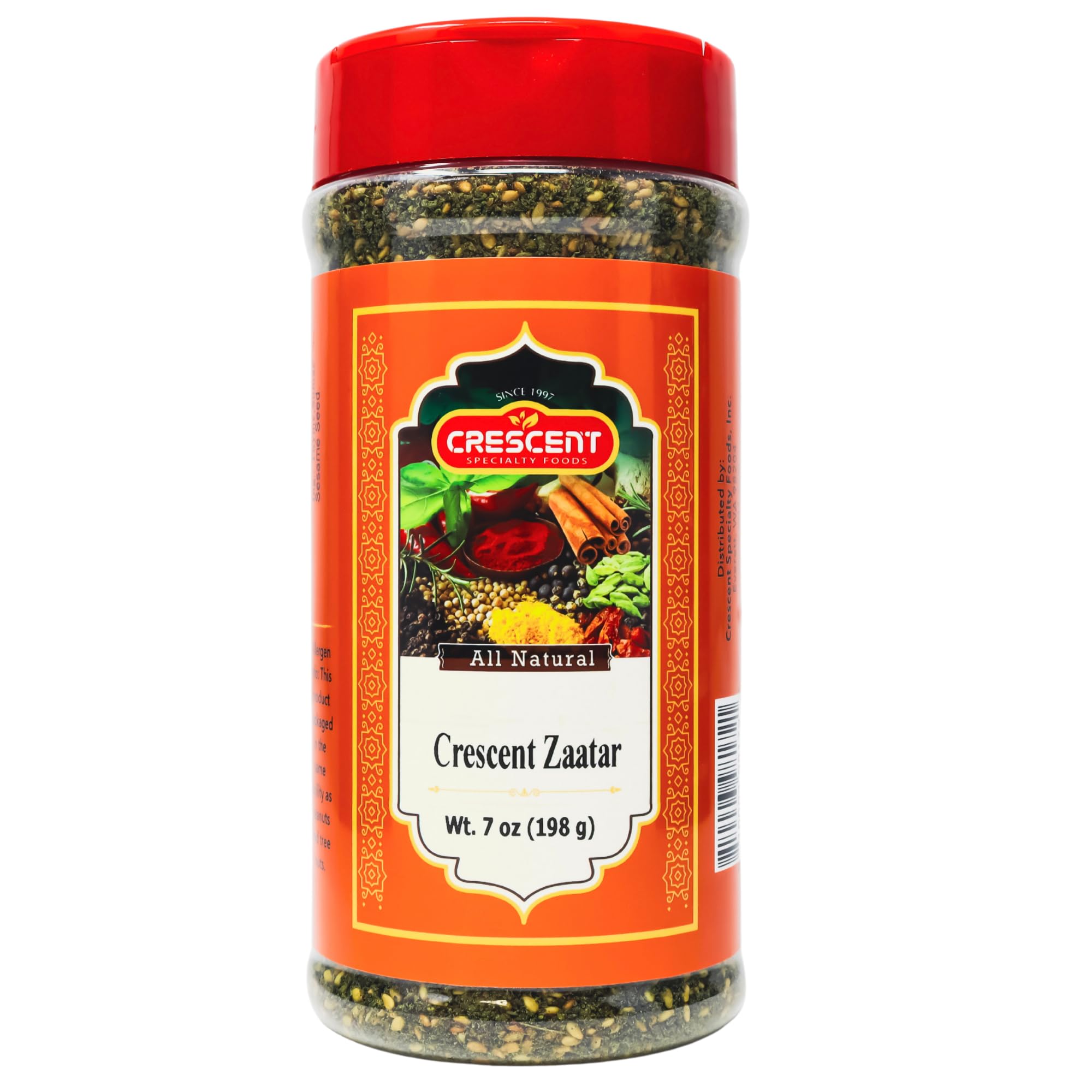 Crescent Zaatar Premium Mediterranean Spice Blend, 6.5 oz