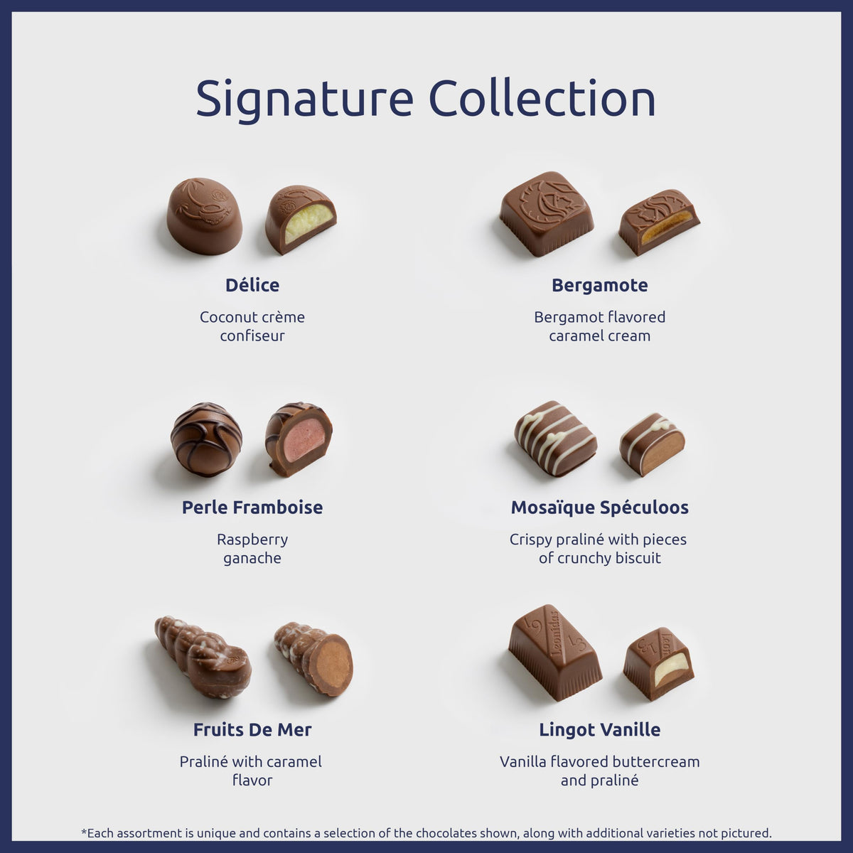 Leonidas Belgian Milk Chocolate Gift Box - 15 pcs. (0.5 lb / 227 g) - Birthday Thank You Anniversary Congratulations Gift Basket Gold Ribbon Gourmet