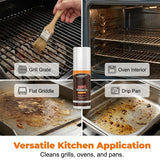 SundownAura Fast-Acting Heavy-Duty Grill Degreaser Spray, 2026 New bbq grill cleaner and degreaser smoky stains degreaser For Outdoor BBQ Cleaner