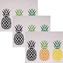 SWEDEdishcloths - Cellulose Sponge Dish Towels - Set of 3 Pineapple Swedish Dish Cloths